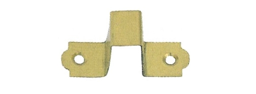 Grampo verguinha - INOX / LAT�O / A�O